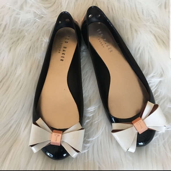 ted baker jelly bow shoes